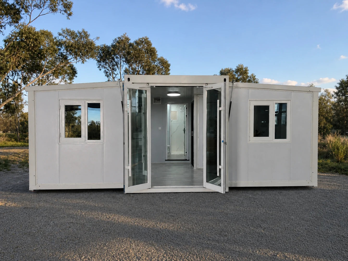 Modular home front elevation