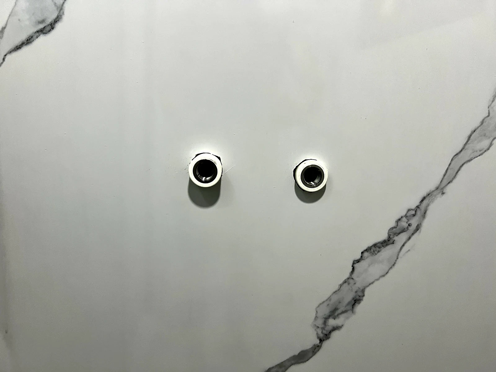 Bathroom plumbing point detail