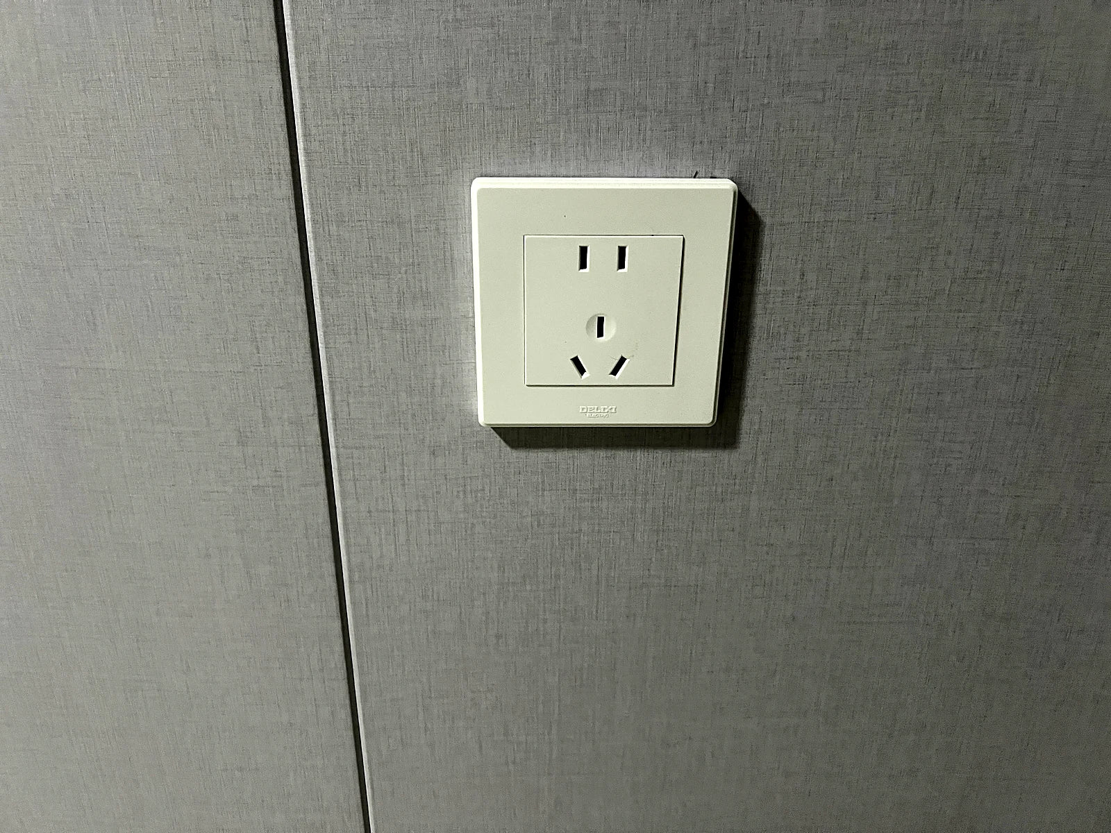 Second interior power outlet