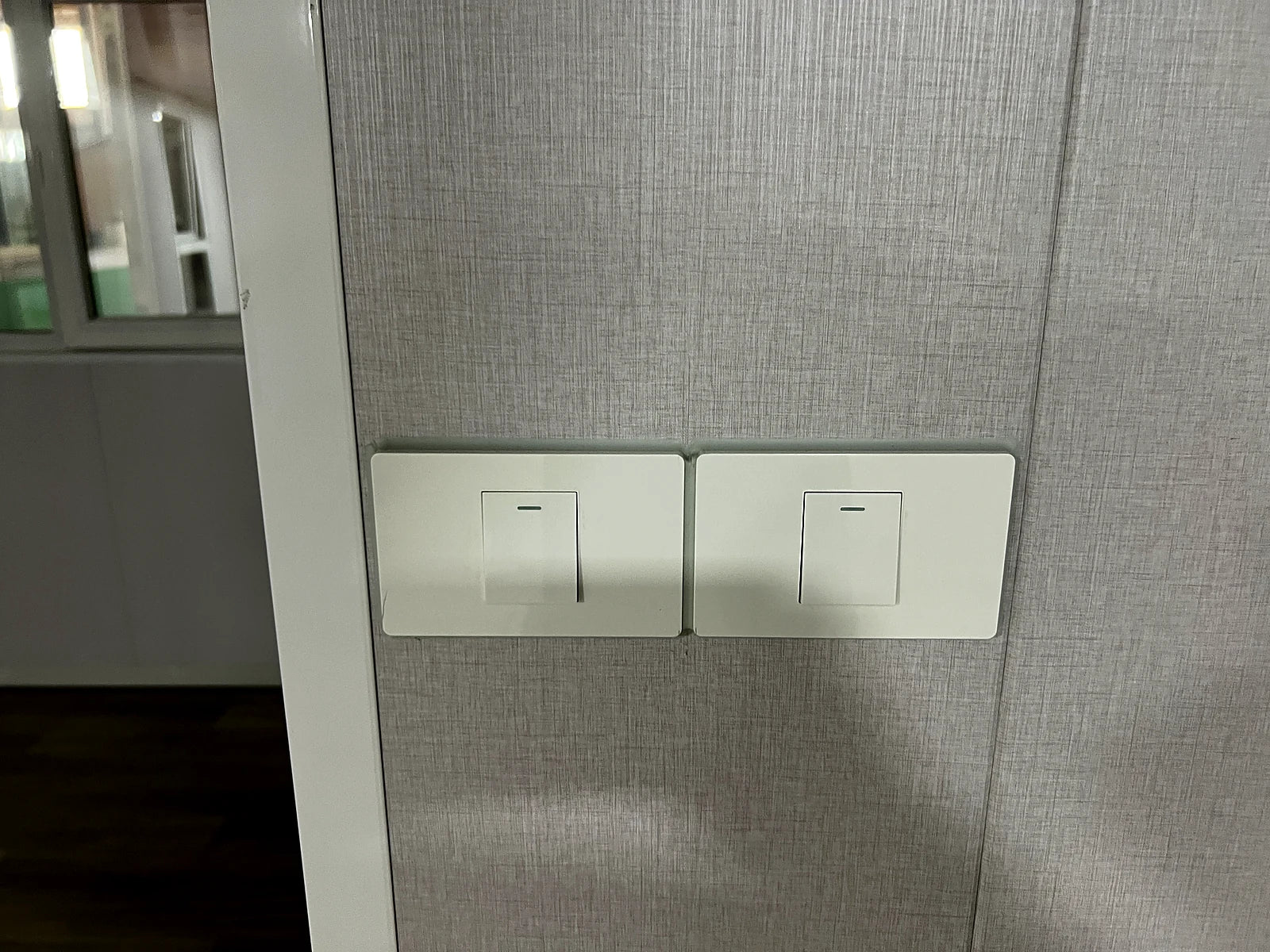 Interior wall light switches