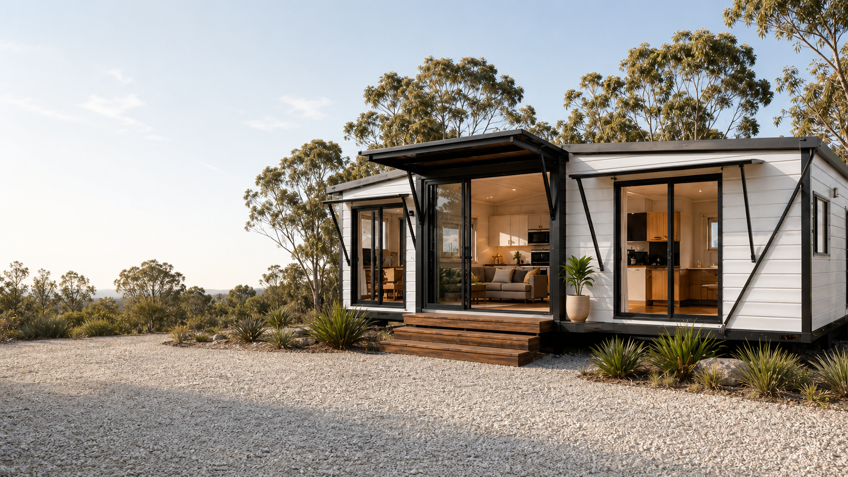 Expandable Homes. Built for real life.